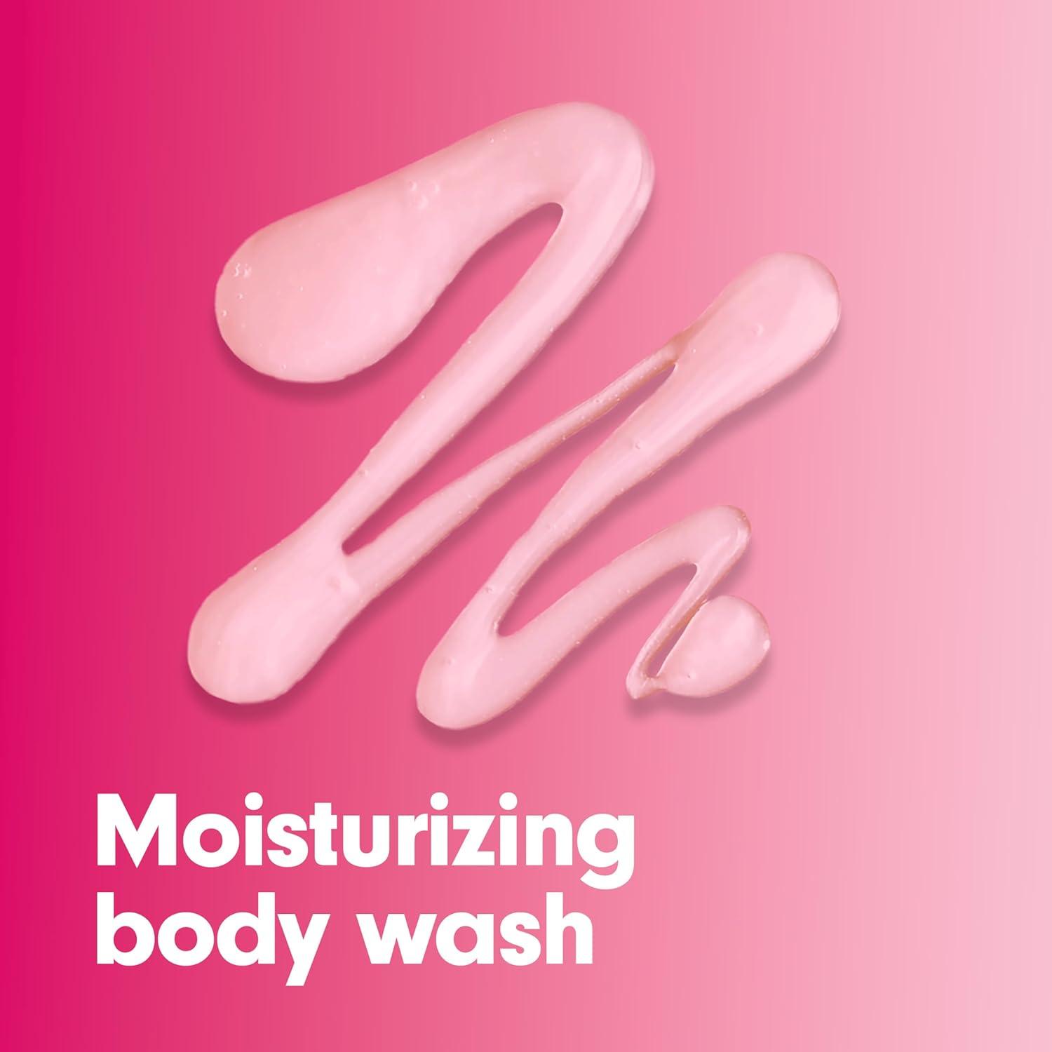 imageSoftsoap Body Wash Coconut Butter Scrub  Exfoliating Body Wash 20 Ounce 4 PackCreamy Strawberry