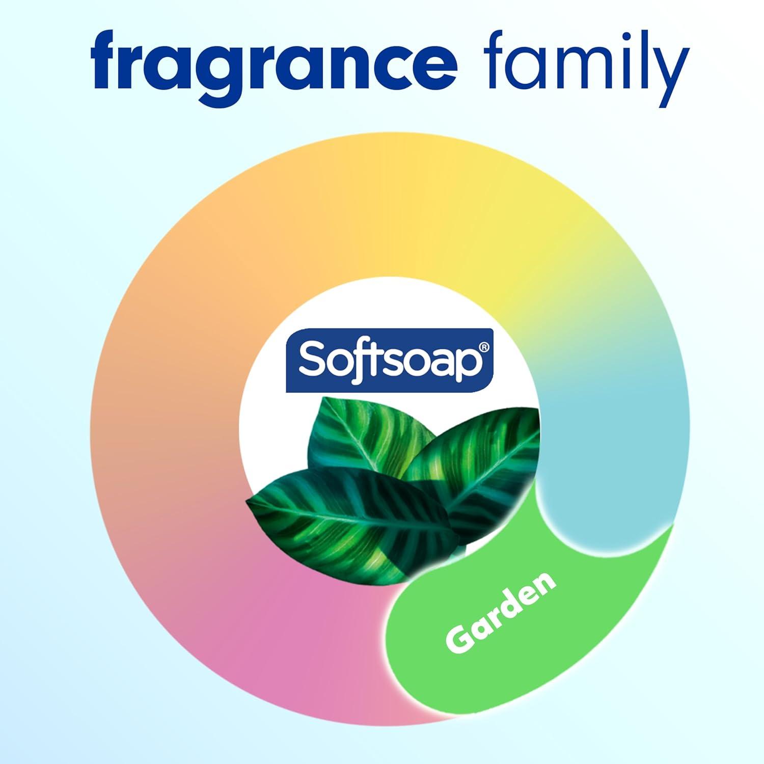 imageSoftsoap Warm Vanilla ampamp Coconut Milk Scent Liquid Hand Soap Moisturizing Liquid Hand Soap 1125 Ounce 6 PackCooling Eucalyptus Sea Salt