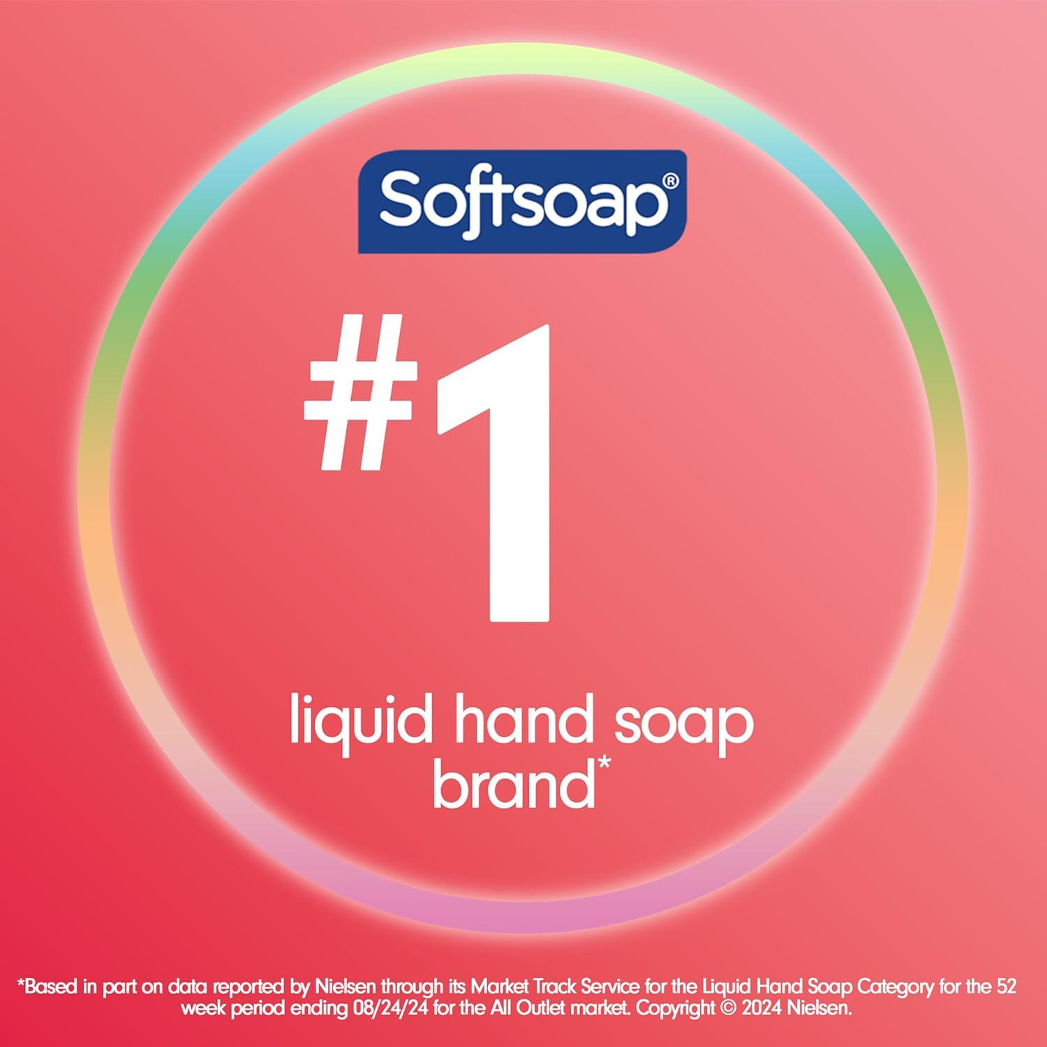 imageSoftsoap Warm Vanilla ampamp Coconut Milk Scent Liquid Hand Soap Moisturizing Liquid Hand Soap 1125 Ounce 6 PackEnergized