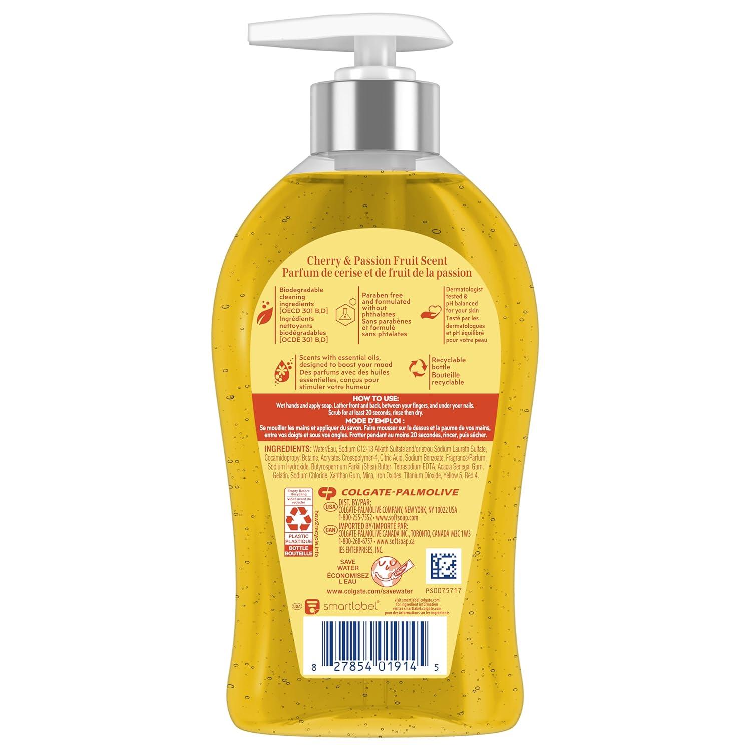 imageSoftsoap Warm Vanilla ampamp Coconut Milk Scent Liquid Hand Soap Moisturizing Liquid Hand Soap 1125 Ounce 6 PackJoyful