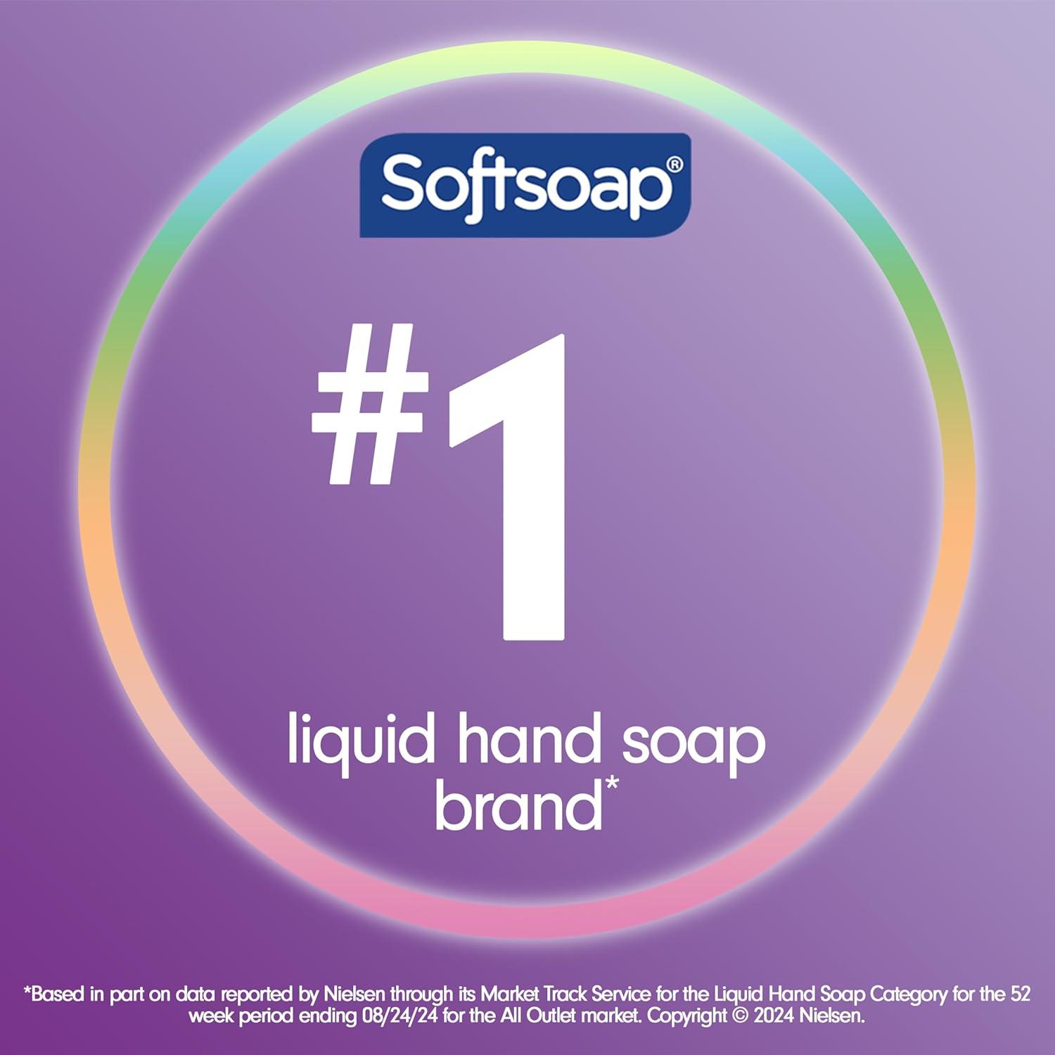 imageSoftsoap Warm Vanilla ampamp Coconut Milk Scent Liquid Hand Soap Moisturizing Liquid Hand Soap 1125 Ounce 6 PackRenewed