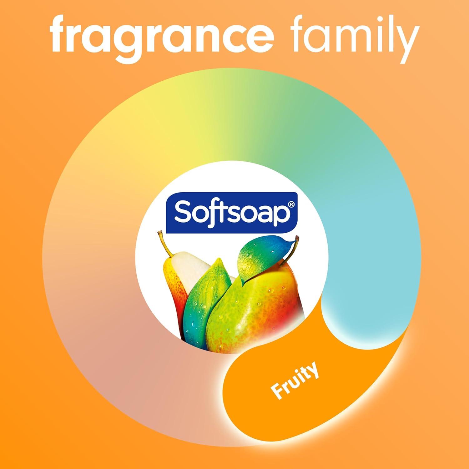 imageSoftsoap Warm Vanilla ampamp Coconut Milk Scent Liquid Hand Soap Moisturizing Liquid Hand Soap 1125 Ounce 6 PackWarm Vanilla  Coconut Milk