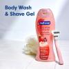 imageSoftsoap Body Wash Coconut Butter Scrub  Exfoliating Body Wash 20 Ounce 4 PackCreamy Strawberry
