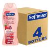 imageSoftsoap Body Wash Coconut Butter Scrub  Exfoliating Body Wash 20 Ounce 4 PackCreamy Strawberry