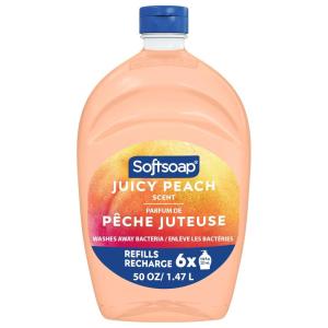 imageSoftsoap Milk ampamp Honey Scented Liquid Hand Soap Refill 50 OunceJuicy Peach
