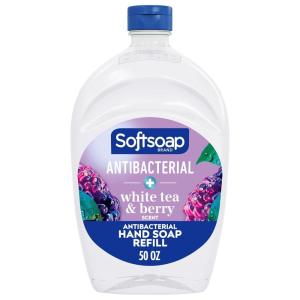 imageSoftsoap Milk ampamp Honey Scented Liquid Hand Soap Refill 50 OunceWhite Tea  Berry