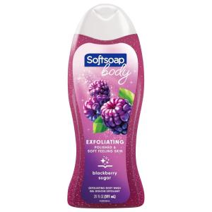 imageSoftsoap Exfoliating Body Wash  Blackberry Sugar Scrub  20 fl oz20 Fl Oz Pack of 1