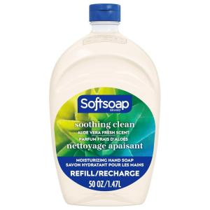 imageSoftsoap Soothing Clean Liquid Hand Soap Refill 50 Ounce