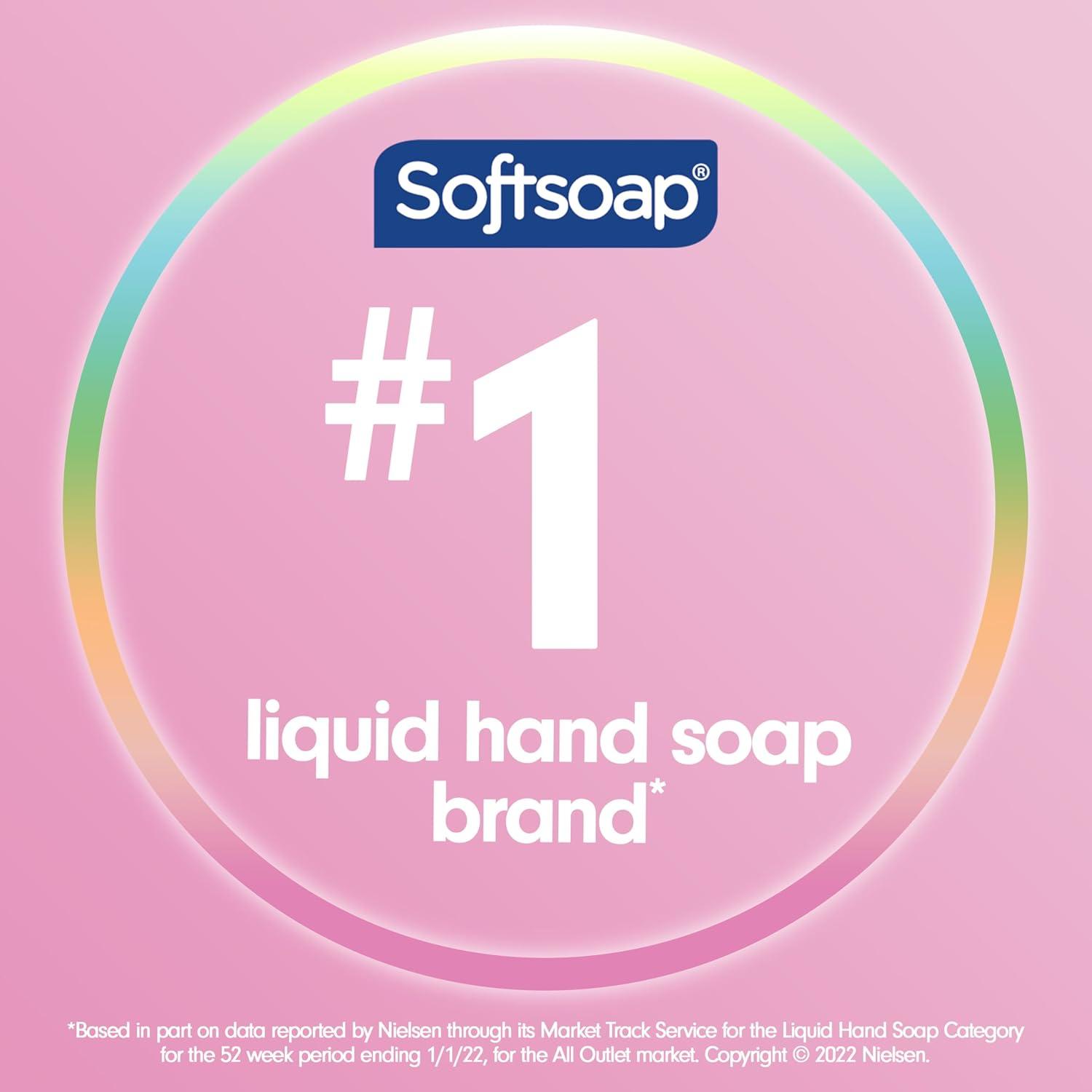 imageSoftsoap Clean ampamp Protect Antibacterial Liquid Hand Soap Cool Splash Hand Soap 1125 Ounce 6 PackCoconut  Hibiscus