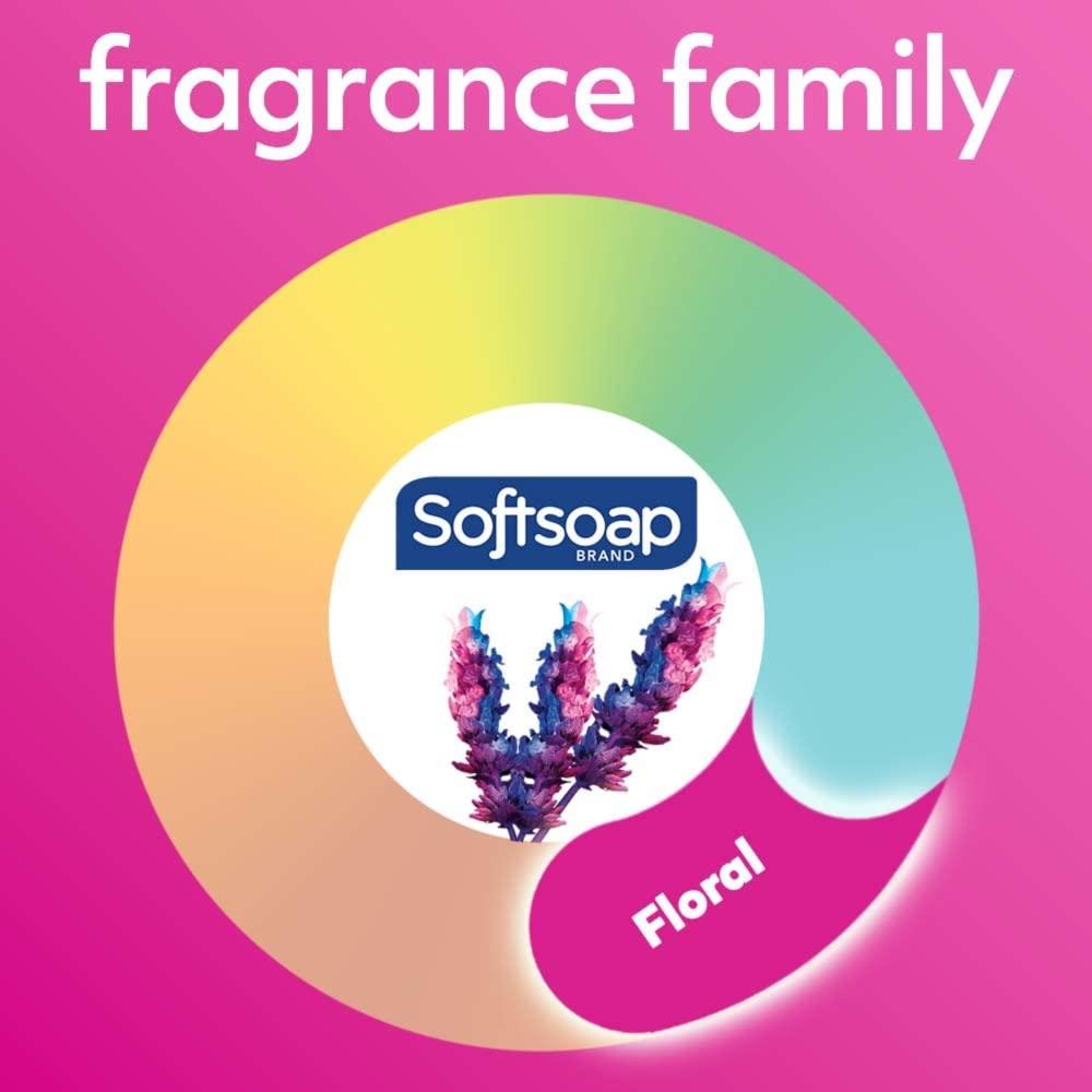 imageSoftsoap Clean ampamp Protect Antibacterial Liquid Hand Soap Cool Splash Hand Soap 1125 Ounce 6 PackCoconut  Hibiscus