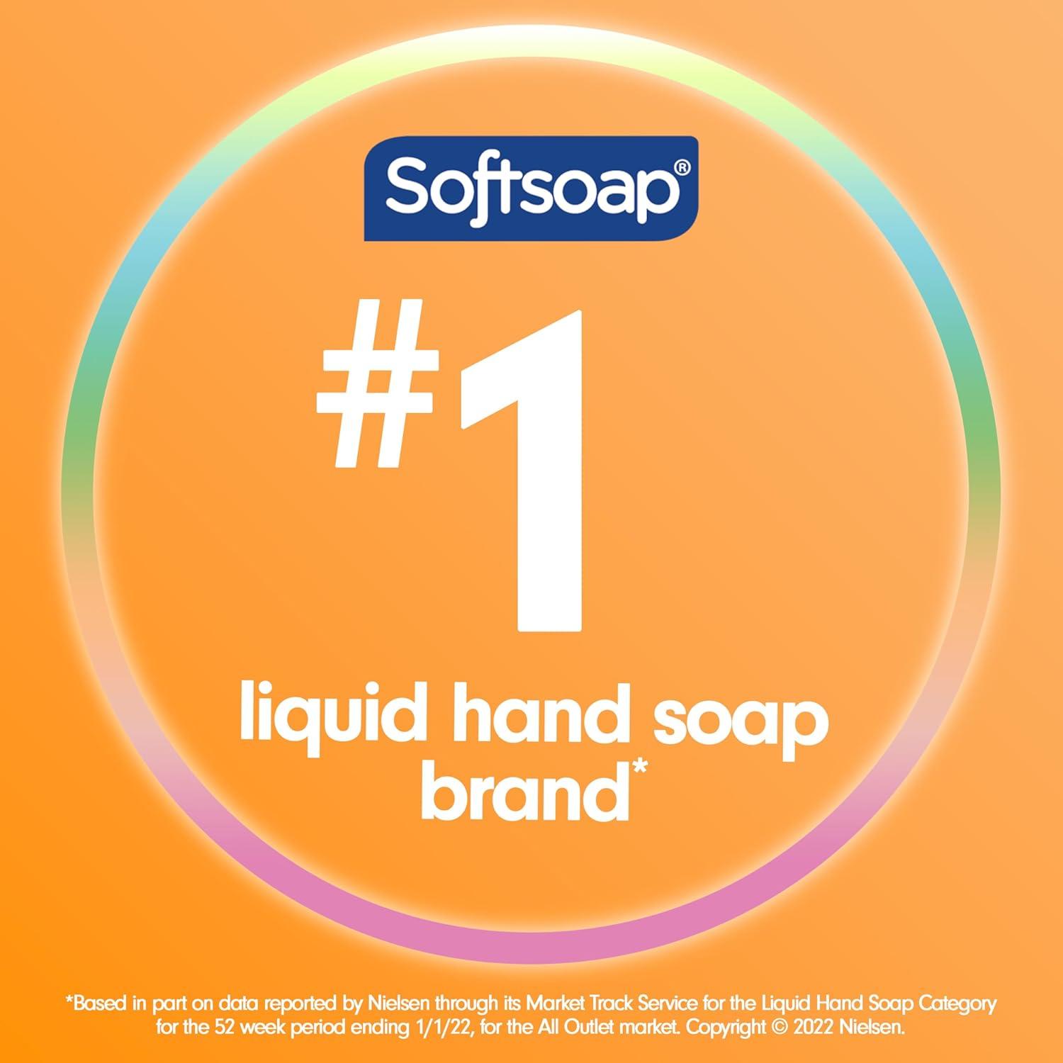 imageSoftsoap Clean ampamp Protect Antibacterial Liquid Hand Soap Cool Splash Hand Soap 1125 Ounce 6 PackCrisp Clean