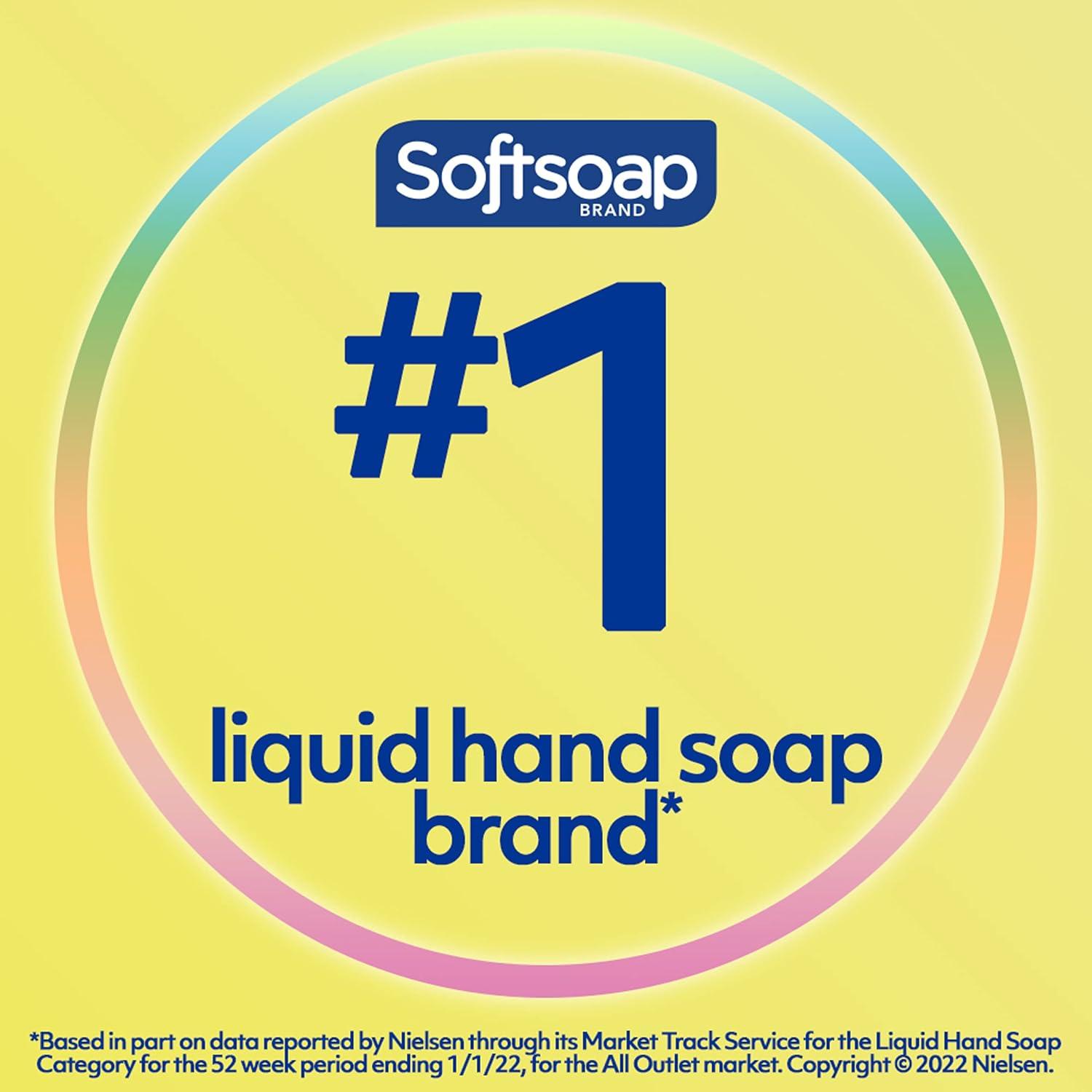 imageSoftsoap Clean ampamp Protect Antibacterial Liquid Hand Soap Cool Splash Hand Soap 1125 Ounce 6 PackFresh Citrus