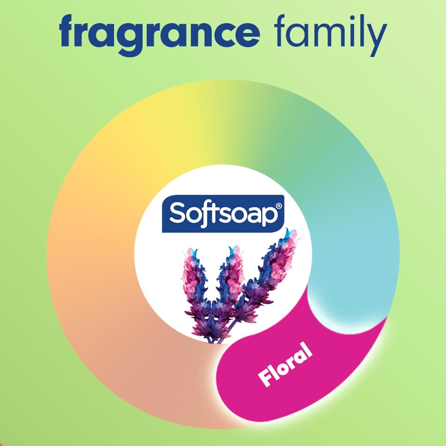 imageSoftsoap Clean ampamp Protect Antibacterial Liquid Hand Soap Cool Splash Hand Soap 1125 Ounce 6 PackRosewater  Aloe