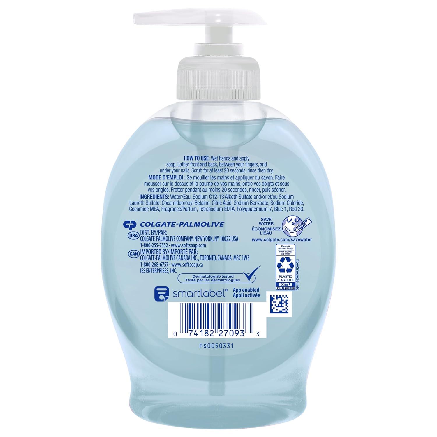 imageSoftsoap Liquid Hand Soap Aquarium Series  75 Fl Oz Pack of 6Fresh Breeze