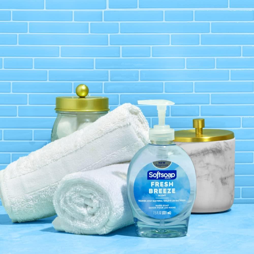 imageSoftsoap Liquid Hand Soap Aquarium Series  75 Fl Oz Pack of 6Fresh Breeze