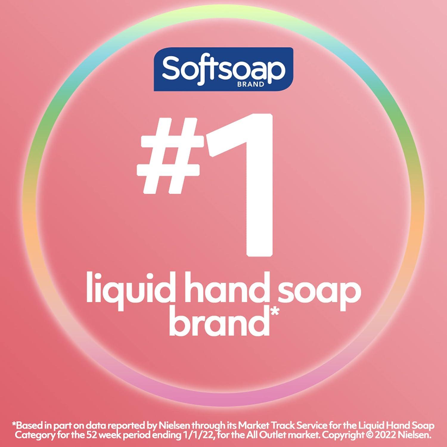 imageSoftsoap Liquid Hand Soap Aquarium Series  75 Fl Oz Pack of 6Milk and Honey