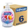 imageSoftsoap Liquid Hand Soap Aquarium Series  75 Fl Oz Pack of 6Aquarium