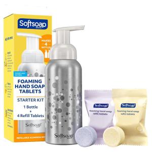 imageSoftsoap Clean ampamp Protect Antibacterial Liquid Hand Soap Cool Splash Hand Soap 1125 Ounce 6 PackLemon and Lavender