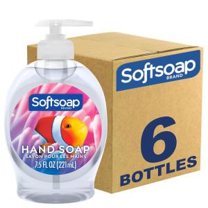 imageSoftsoap Liquid Hand Soap Aquarium Series  75 Fl Oz Pack of 6Aquarium