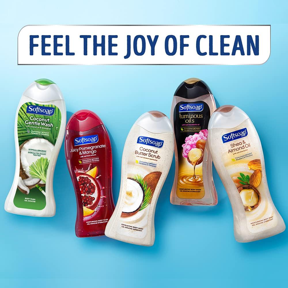 imageSoftsoap Shea Butter Body Wash Almond Oil 32 Oz