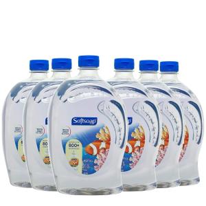 imageSoftsoap Antibacterial Liquid Hand Soap Pump Crisp Clean  1125 fluid ounce1 Count Pack of 6